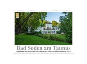 9783435677672 - Bad Soden am Taunus (Wandkalender 2025 DIN A2 quer) CALVENDO Monatskalender