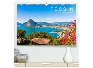 9783435678334 - TESSIN Werner Dieterich (hochwertiger Premium Wandkalender 2025 DIN A2 quer) Kunstdruck in Hochglanz