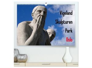 9783435678402 - Vigeland Skulpturen Park Oslo (hochwertiger Premium Wandkalender 2025 DIN A2 quer) Kunstdruck in Hochglanz