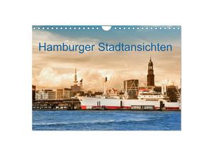 9783435678426 - Hamburger Stadtansichten (Wandkalender 2025 DIN A4 quer) CALVENDO Monatskalender