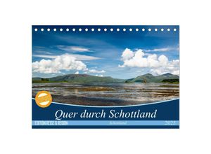 9783435678433 - Quer durch Schottland (Tischkalender 2025 DIN A5 quer) CALVENDO Monatskalender