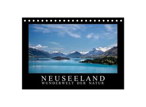 9783435678730 - Neuseeland - Wunderwelt der Natur (Tischkalender 2025 DIN A5 quer) CALVENDO Monatskalender