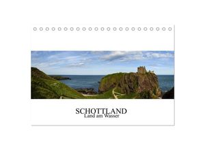 9783435678808 - Schottland - Land am Wasser (Tischkalender 2025 DIN A5 quer) CALVENDO Monatskalender