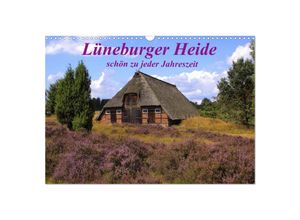 9783435678877 - Lüneburger Heide - schön zu jeder Jahreszeit (Wandkalender 2025 DIN A3 quer) CALVENDO Monatskalender