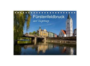 9783435679126 - Fürstenfeldbruck und Umgebung (Tischkalender 2025 DIN A5 quer) CALVENDO Monatskalender