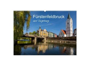 9783435679478 - Fürstenfeldbruck und Umgebung (Wandkalender 2025 DIN A2 quer) CALVENDO Monatskalender