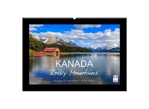 9783435679614 - KANADA - Rocky Mountains (Wandkalender 2025 DIN A2 quer) CALVENDO Monatskalender