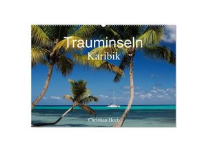 9783435679935 - Trauminseln Karibik Christian Heeb (Wandkalender 2025 DIN A2 quer) CALVENDO Monatskalender