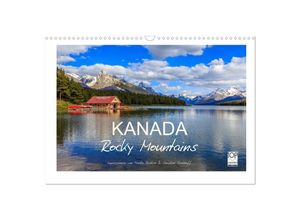 9783435679942 - KANADA - Rocky Mountains (Wandkalender 2025 DIN A3 quer) CALVENDO Monatskalender