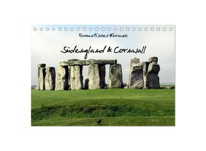 9783435680184 - Romantisches Fernweh - Südengland & Cornwall 2025 (Tischkalender 2025 DIN A5 quer) CALVENDO Monatskalender