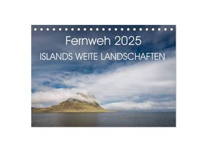 9783435680535 - Fernweh 2025 - Islands weite Landschaften (Tischkalender 2025 DIN A5 quer) CALVENDO Monatskalender