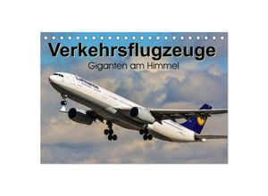 9783435680993 - Verkehrsflugzeuge (Tischkalender 2025 DIN A5 quer) CALVENDO Monatskalender