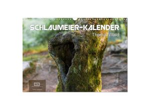 9783435681006 - Schlaumeier-Kalender - Thema Wald (Wandkalender 2025 DIN A3 quer) CALVENDO Monatskalender