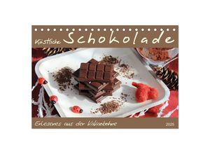 9783435681082 - Schokolade - aus der Kakaobohne (Tischkalender 2025 DIN A5 quer) CALVENDO Monatskalender