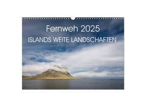 9783435681150 - Fernweh 2025 - Islands weite Landschaften (Wandkalender 2025 DIN A3 quer) CALVENDO Monatskalender