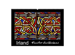 9783435681419 - IRLAND - Fenster des Glaubens (Wandkalender 2025 DIN A2 quer) CALVENDO Monatskalender