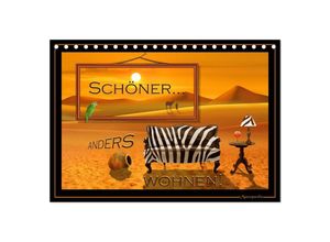 9783435682010 - Schöner ANDERS wohnen (Tischkalender 2025 DIN A5 quer) CALVENDO Monatskalender