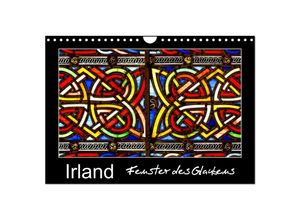 9783435682072 - IRLAND - Fenster des Glaubens (Wandkalender 2025 DIN A4 quer) CALVENDO Monatskalender