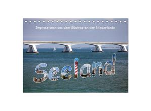 9783435682270 - Seeland - Impressionen aus dem Südwesten der Niederlande (Tischkalender 2025 DIN A5 quer) CALVENDO Monatskalender