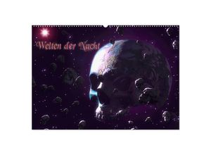 9783435682560 - Welten der Nacht - Gothic und Dark Art (Wandkalender 2025 DIN A2 quer) CALVENDO Monatskalender