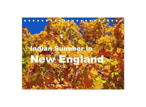 9783435682812 - Indian Summer in New England (Tischkalender 2025 DIN A5 quer) CALVENDO Monatskalender