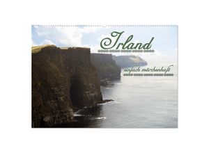 9783435682935 - Irland einfach märchenhaft (Wandkalender 2025 DIN A2 quer) CALVENDO Monatskalender