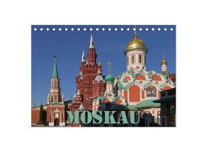 9783435683383 - Moskau (Tischkalender 2025 DIN A5 quer) CALVENDO Monatskalender