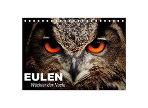 9783435684281 - Eulen Wächter der Nacht (Tischkalender 2025 DIN A5 quer) CALVENDO Monatskalender