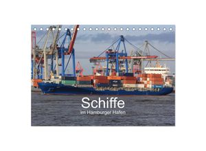 9783435684434 - Schiffe im Hamburger Hafen (Tischkalender 2025 DIN A5 quer) CALVENDO Monatskalender