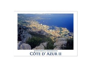 9783435684779 - Cote d Azur II - Sonnenküste Frankreichs (Wandkalender 2025 DIN A2 quer) CALVENDO Monatskalender