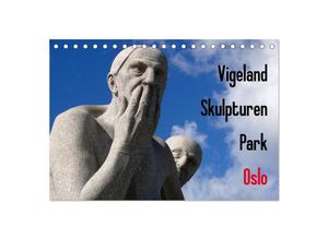 9783435684861 - Vigeland Skulpturen Park Oslo (Tischkalender 2025 DIN A5 quer) CALVENDO Monatskalender