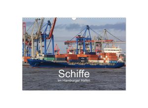 9783435685189 - Schiffe im Hamburger Hafen (Wandkalender 2025 DIN A3 quer) CALVENDO Monatskalender