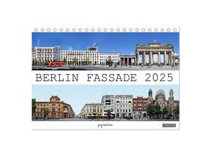 9783435685196 - Berlin Fassade (Tischkalender 2025 DIN A5 quer) CALVENDO Monatskalender