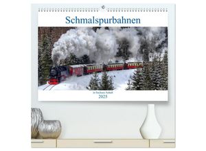 9783435685363 - Schmalspurbahnen in Sachsen Anhalt (hochwertiger Premium Wandkalender 2025 DIN A2 quer) Kunstdruck in Hochglanz