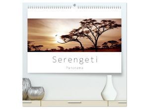 9783435685547 - Serengeti Panorama (hochwertiger Premium Wandkalender 2025 DIN A2 quer) Kunstdruck in Hochglanz