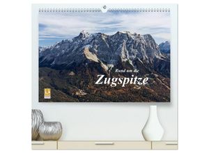 9783435685806 - Rund um die Zugspitze (hochwertiger Premium Wandkalender 2025 DIN A2 quer) Kunstdruck in Hochglanz