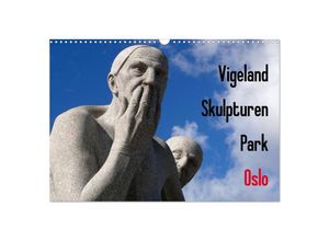 9783435685813 - Vigeland Skulpturen Park Oslo (Wandkalender 2025 DIN A3 quer) CALVENDO Monatskalender