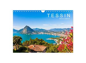 9783435685899 - TESSIN Werner Dieterich (Wandkalender 2025 DIN A4 quer) CALVENDO Monatskalender