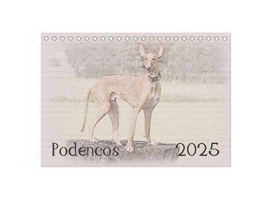 9783435686186 - Podencos 2025 (Tischkalender 2025 DIN A5 quer) CALVENDO Monatskalender