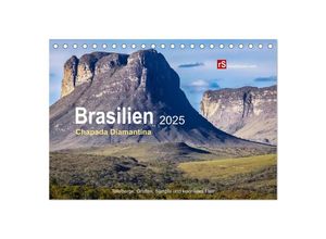 9783435686308 - Brasilien 2025 - Chapada Diamantina (Tischkalender 2025 DIN A5 quer) CALVENDO Monatskalender