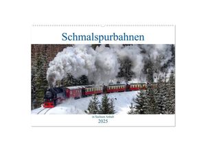 9783435686438 - Schmalspurbahnen in Sachsen Anhalt (Wandkalender 2025 DIN A2 quer) CALVENDO Monatskalender