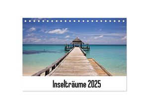 9783435686513 - Inselträume 2025 (Tischkalender 2025 DIN A5 quer) CALVENDO Monatskalender