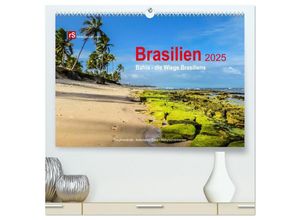 9783435686841 - Brasilien 2025 Bahia - die Wiege Brasiliens (hochwertiger Premium Wandkalender 2025 DIN A2 quer) Kunstdruck in Hochglanz