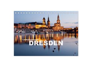 9783435687374 - Landeshauptstadt Dresden (Tischkalender 2025 DIN A5 quer) CALVENDO Monatskalender