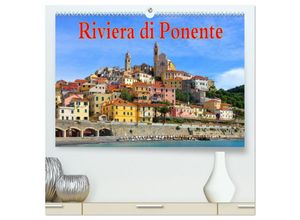 9783435687398 - Riviera di Ponente (hochwertiger Premium Wandkalender 2025 DIN A2 quer) Kunstdruck in Hochglanz