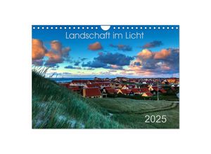 9783435687503 - Landschaft im Licht (Wandkalender 2025 DIN A4 quer) CALVENDO Monatskalender