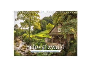 9783435687831 - Schwarzwald (Wandkalender 2025 DIN A4 quer) CALVENDO Monatskalender