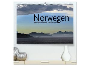 9783435687985 - Norwegen atemberaubende Landschaft (hochwertiger Premium Wandkalender 2025 DIN A2 quer) Kunstdruck in Hochglanz