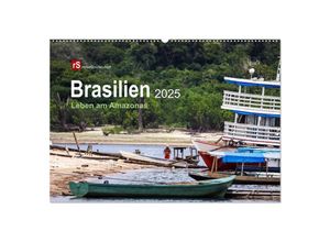 9783435688005 - Brasilien 2025 Leben am Amazonas (Wandkalender 2025 DIN A2 quer) CALVENDO Monatskalender