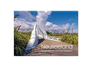 9783435688166 - Neuseeland - Wo sich Himmel und Erde begegnen (Wandkalender 2025 DIN A3 quer) CALVENDO Monatskalender